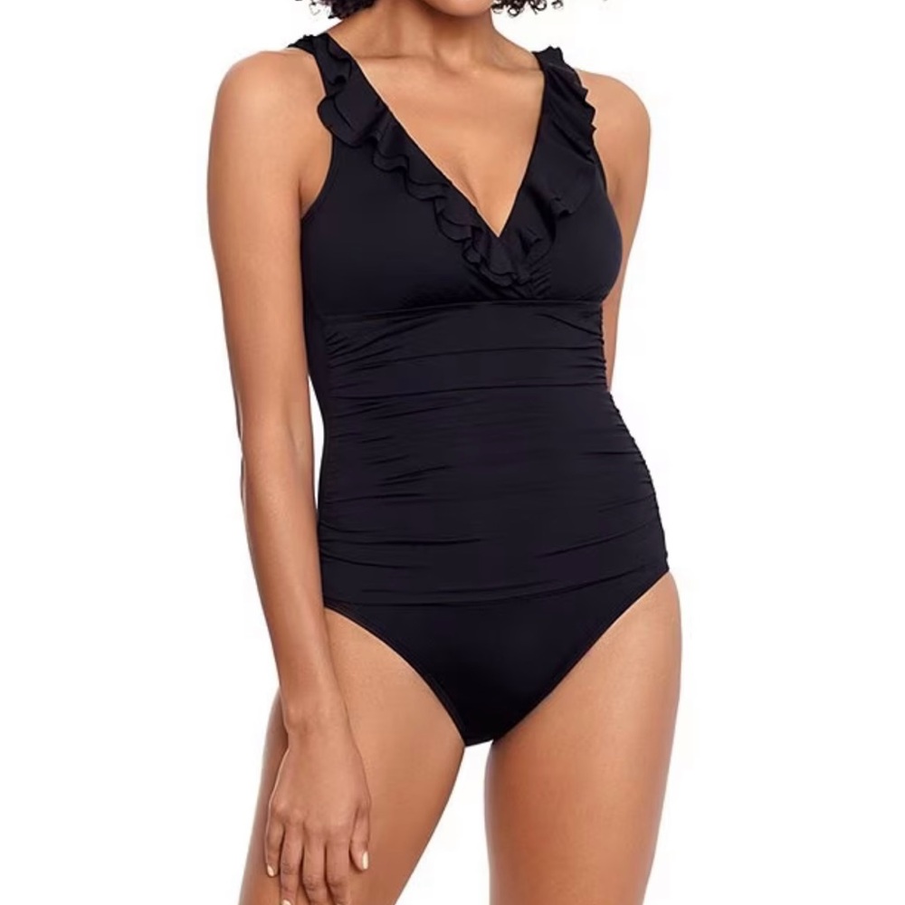 Ralph Lauren, black one piece size 8